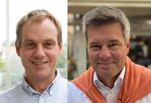 Fredrik Oscarsson, medgrundare och vd, och Joen Holmberg, chef för försäljning och marknad på Foptec.